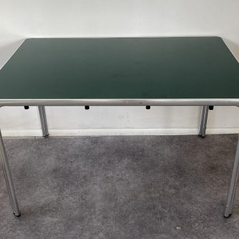 Table bistrot verte d’occasion 120X80 cm