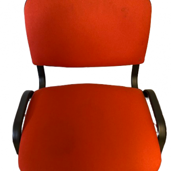 Chaise visiteur orange d’occasion SV4P9
