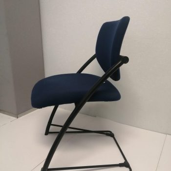 chaise d’occasion noir/bleu UNIT2