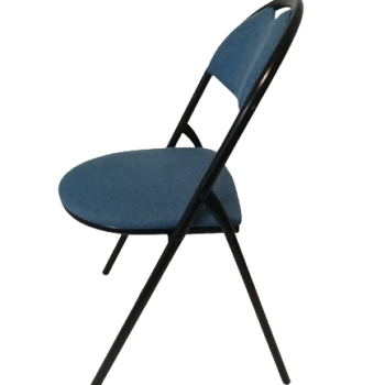 chaise pliante bleu d’occasion CP1