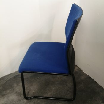 chaise bleu d’occasion steelcase