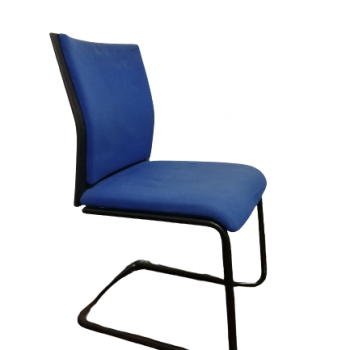 chaise bleu d’occasion steelcase SL1