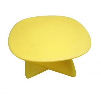 Table basse jaune “occasion” TB7