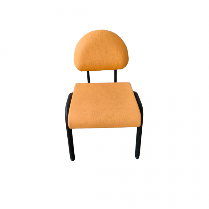 CANAPE 1 PLACE JAUNE OCCASION - 299C23