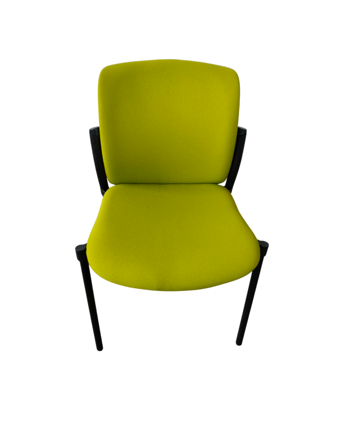 CHAISE VISITEUR VERTE D'OCCASION - 299SV4P56