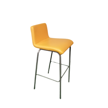 TABOURET SIMILI ORANGE – 299TAB24