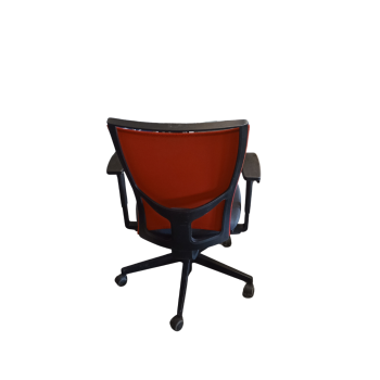 FAUTEUIL DE BUREAU GRIS & ROUGE – 299FO1