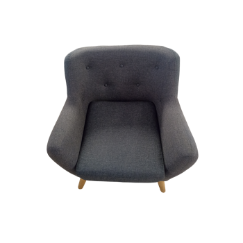 FAUTEUIL D&rsquo;ACCUEIL GRIS – 299SA2