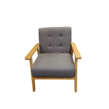 FAUTEUIL 1 PLACE GRIS FONCE D&rsquo;OCCASION – 299C38